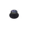 KB-262 Boston  bell knob with abalone inlay, black