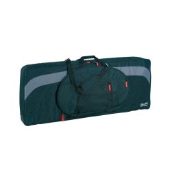   KBT-117-BG Boston Super Packer keyboard bag, 25 mm. padded, black & grey, 1165 x 400 x 170 mm.