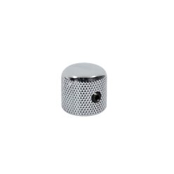   KCH-220 Boston  dome knob, metal, diam 18,0 x18,0mm, with set screw allen type, shaft size 6,1mm, chrome
