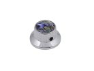 KCH-262 Boston  bell knob with abalone inlay, chrome