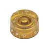 KG-110-IM Boston  speed knob, transparent gold, fits 24 fine (CTS) and 18 coarse knurl (Alpha), m.i. Japan