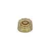 KG-112 Boston  speed knob (notched edge), transparent gold