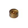 KG-114 Boston  speed knob (hatbox), for inch type pot shaft, transparent gold