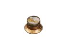 KG-130-TSIR Boston  hat knob LP/SG style, gold with silver cap, relic, Tone, inch size for USA pots