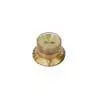 KG-130-V Boston  bell knob SG model, gold with gold cap, volume