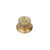 KG-134-V Boston  bell knob SG model, for inch type pot shaft, gold with gold cap, volume