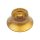 KG-160-IM Boston  bell knob, transparent gold, fits 24 fine (CTS) and 18 coarse knurl (Alpha), m.i. Japan