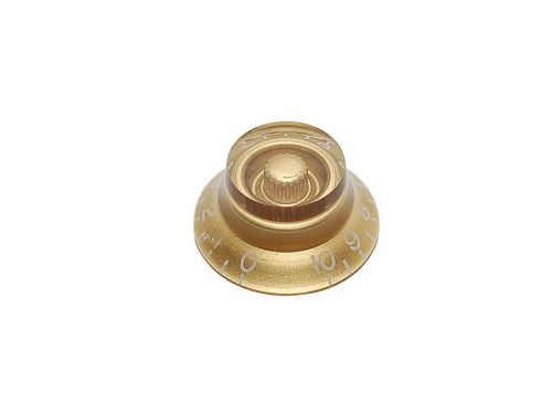 KG-160L Boston  bell knob, lefty, transparent gold