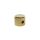 KG-225 Boston  dome knob, metal, diam 15,0 x14,0mm, with set screw allen type, shaft size 6,1mm, gold