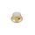 KG-261 Boston  bell knob with pearloid inlay, gold