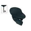 KH-63 Wolf  chinrest for violin and viola 'maestrino'-model, metal black, nappa, patented screws