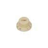 KI-1726-T Boston  bell knob, Stallion, ivory, tone, fits both 24 fine (CTS) and 18 coarse knurl (Alpha) incl. Japan