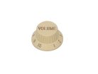 KI-1726-V Boston  bell knob, Stallion, ivory, volume, fits both 24 fine (CTS) and 18 coarse knurl (Alpha) incl. Japan