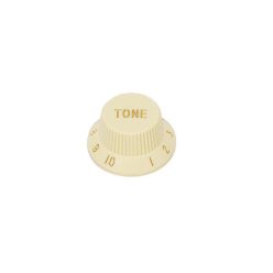   KI-240-T Boston  bell knob, Stallion, ivory, tone, metric, fits 18 coarse knurl (Alpha) incl. Japan