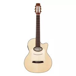   KIANO Kremona Performer Series classic guitar solid spruce and walnut, gloss finish - with Fishman Presys Pro
