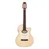 KIANO Kremona Performer Series classic guitar solid spruce and walnut, gloss finish - with Fishman Presys Pro