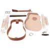 KIT-AGD-15 Boston  guitar assembly kit, acoustic dreadnought model, spruce top, sapele b&s, pau ferro fb& bridge