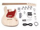 KIT-JB-15 Boston  guitar assembly kit, Jocker Bass model, mahogany body, maple neck, pauferro  fb, chrome hardware