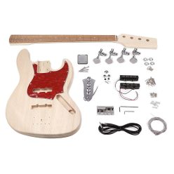   KIT-JB-15 Boston  guitar assembly kit, Jocker Bass model, mahogany body, maple neck, pauferro  fb, chrome hardware