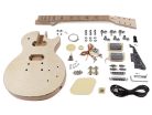 KIT-LP-45 Boston  guitar assembly kit, Launcher Pro model, mahogany/flamed maple body, mahogany set neck, pauferro fb