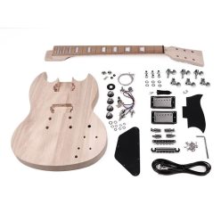   KIT-SG-15 Boston  guitar assembly kit, Second Gear model, mahogany body, mahogany set neck, pau ferro fb, 2 x HB pu