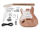 KIT-ST-15L Boston  guitar assembly kit, lefthanded Stallion model, mahogany body, maple neck pauferro fb. S-S-S pickup