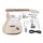 KIT-ST-35 Boston  guitar assembly kit, Stallion model, ash body, maple neck, pauferro fb, S-S-S pickups