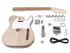 KIT-TE-45 Boston  guitar assembly kit, Teaser model, mahogany body ash veneer, maple neck, pau ferro fb, S-S pickups