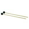 KL-01 Hayman  mallets, pair, plastic shaft, 290 x 5 mm., 25 mm. head, hard black plastic