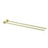 KL-05 Hayman  mallets, pair, plastic shaft, 330 x 6 mm., 20 mm. head, soft yellow rubber