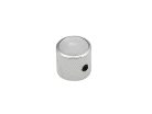 KN-236 Boston  dome knob with pearloid inlay, 18x18mm with set screw, nickel