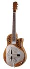 KOA12DS Royall Tri Cone 12 fret resonator KOA 12 DS, wooden body (koa), with undersaddle + humbucker pickup and softcase