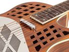 KOA12SC Royall Tri Cone 12 fret resonator KOA 12 SC, wooden body (koa), with TE style pickup and softcase