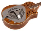 KOA12US Royall Tri Cone 12 fret resonator KOA 12 US, wooden body (koa), with undersaddle pickup and softcase