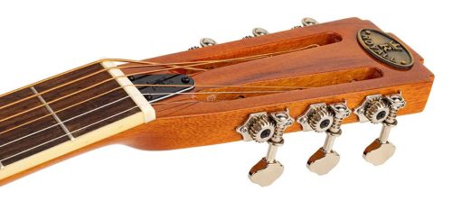 KOA12US Royall Tri Cone 12 fret resonator KOA 12 US, wooden body (koa), with undersaddle pickup and softcase