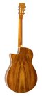 KOA12 Royall Tri Cone 12 fret resonator KOA 12, wooden body (koa), with softcase