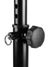 KP-240-M20 Boston  adjustable speaker pole, 72-110cm, 35mm steel with M20 thread, max 30kg, made in EU