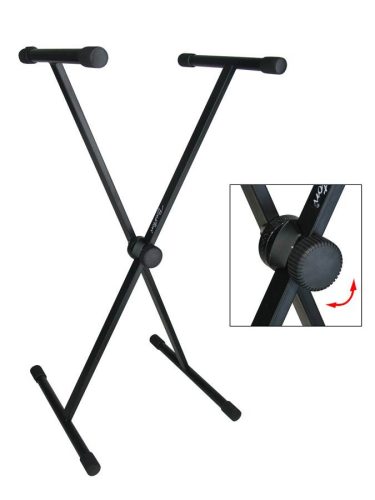 KS-105 Boston  keyboard stand, with 35cm top tubes,  X-model, twist lock, black