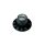 KS-260-T Boston  witch hat knob, with chrome cap, black, tone