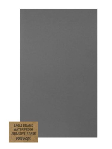 KSC2000 Kovax  water proof sanding paper 2000 grit (228x140mm), pack of 10 sheets