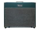 KSC212OB/GS120 Koch  speaker cabinet 2 x 12" 120W, open back, green + silver cloth