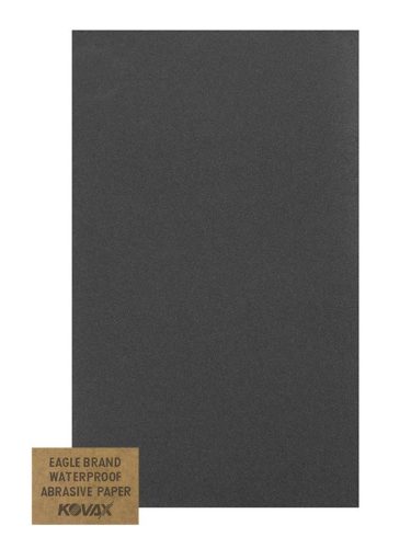 KSC240 Kovax  water proof sanding paper 240 grit (228x140mm), pack of 10 sheets