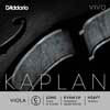 KV414-LM D'Addario Kaplan Vivo viola string C-4, 16" long scale, stranded steel, tungsten and silver wound, me