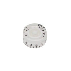 KW-110 Boston  speed knob (hatbox), transparent white