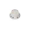 KW-160 Boston  bell knob, transparent white