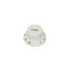 KW-1726-T Boston  bell knob, Stallion, white, fits both 24 fine (CTS) and 18 coarse knurl (Alpha), m.i. Japan, tone