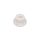 KW-244-T Boston  bell knob, Stallion, for inch type pot shaft, white, tone