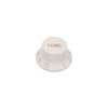 KW-244-T Boston  bell knob, Stallion, for inch type pot shaft, white, tone