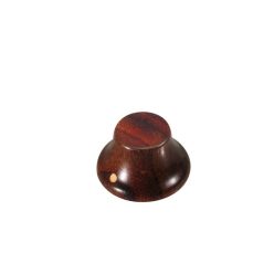   KWB-320 Boston  bell knob, wood, Stallion, with pointer, 25x14mm, bubbingga