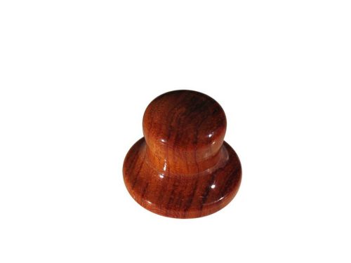 KWB-340 Boston  bell knob, wood, hat model, 25x19mm, bubingga